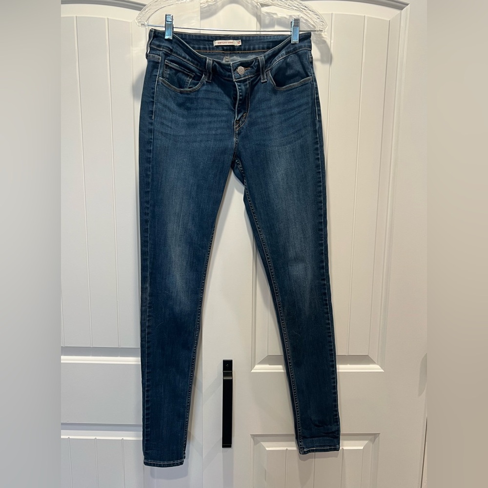 Levi's Blue Skinny Jeans with Timeless Indigo Style